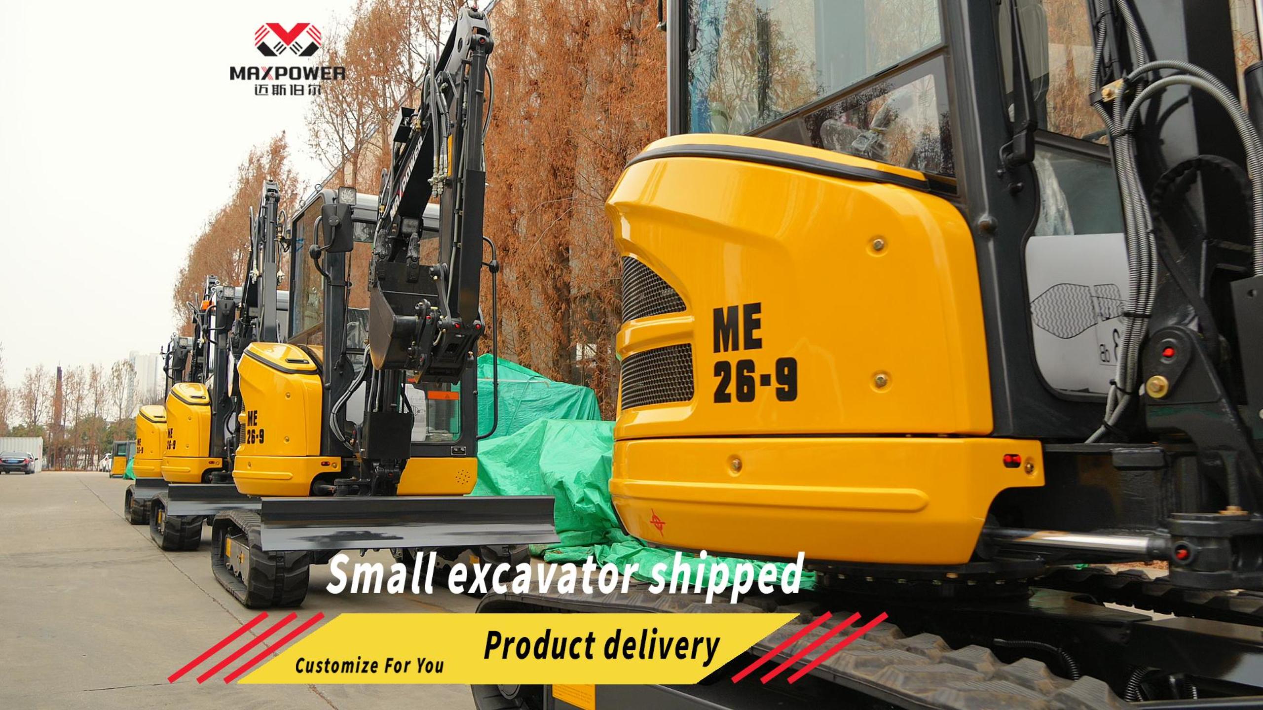 Batch Departure, Forging Ahead Together ✨ Multiple Small Excavators Shipped Continuously