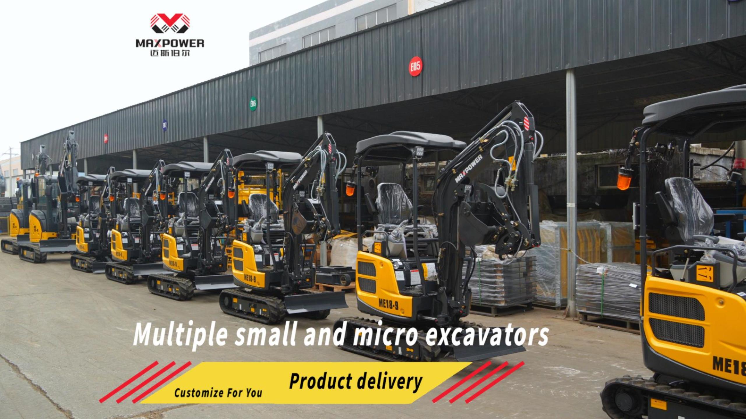 Overseas Delivery | Multiple Mini Excavators Delivered to Italy ✨