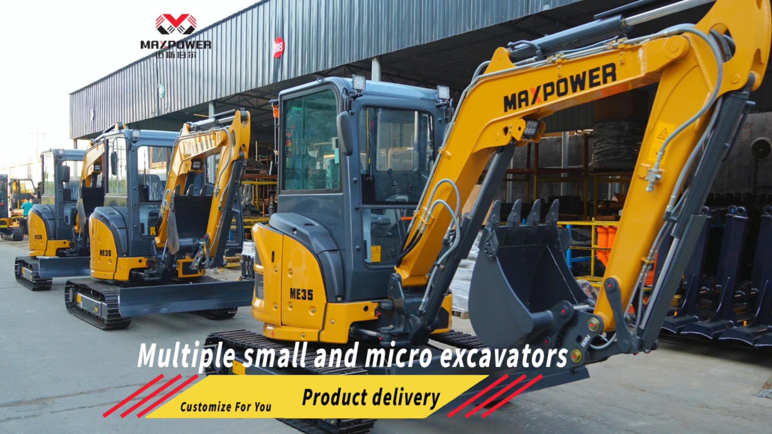 Overseas Shipment | Multiple Mini Excavators Exported ✨